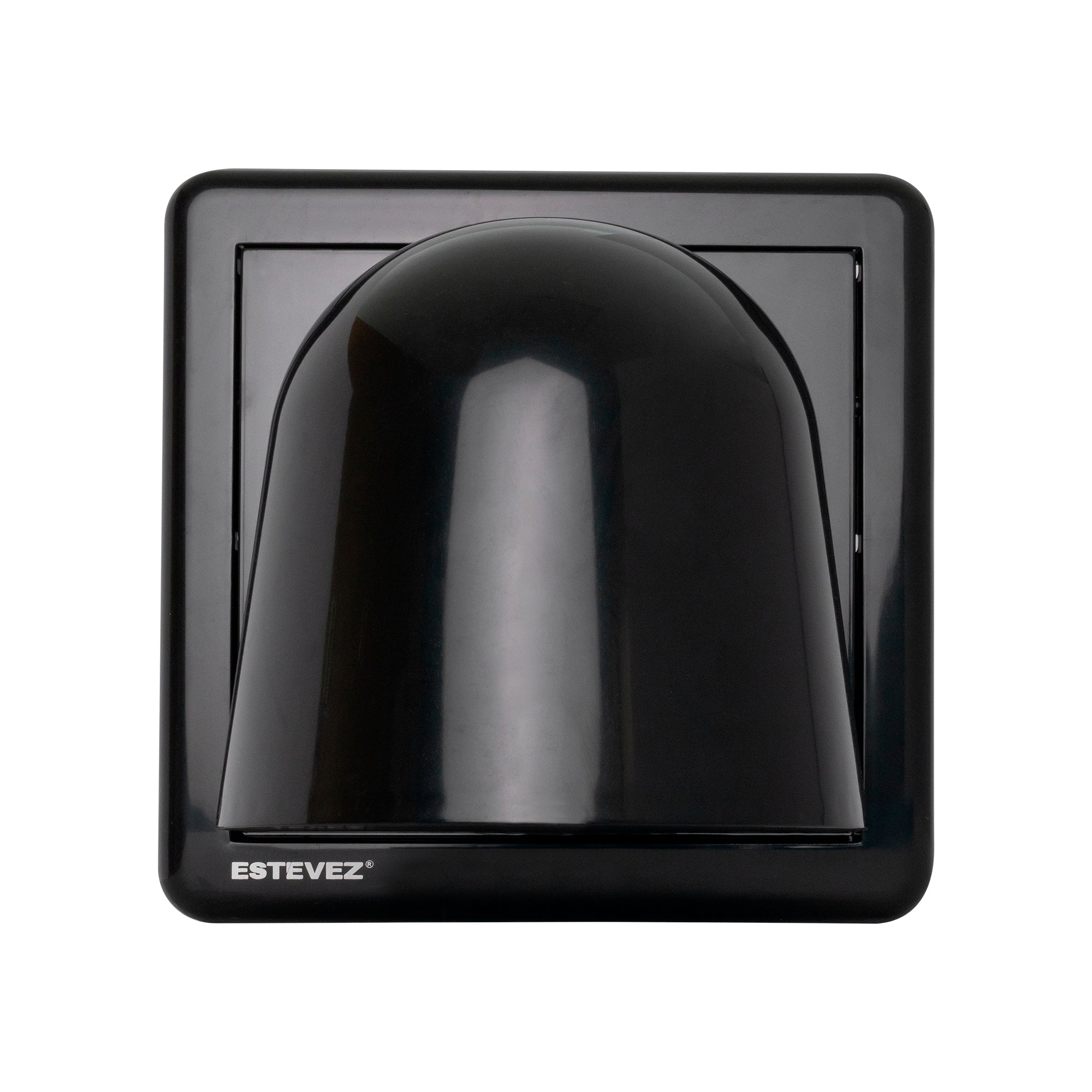 Estevez Rejilla Plástica para Desfogue 90° de 6" - Modelo 007-6 - Ventilación Exterior - Luzdeco