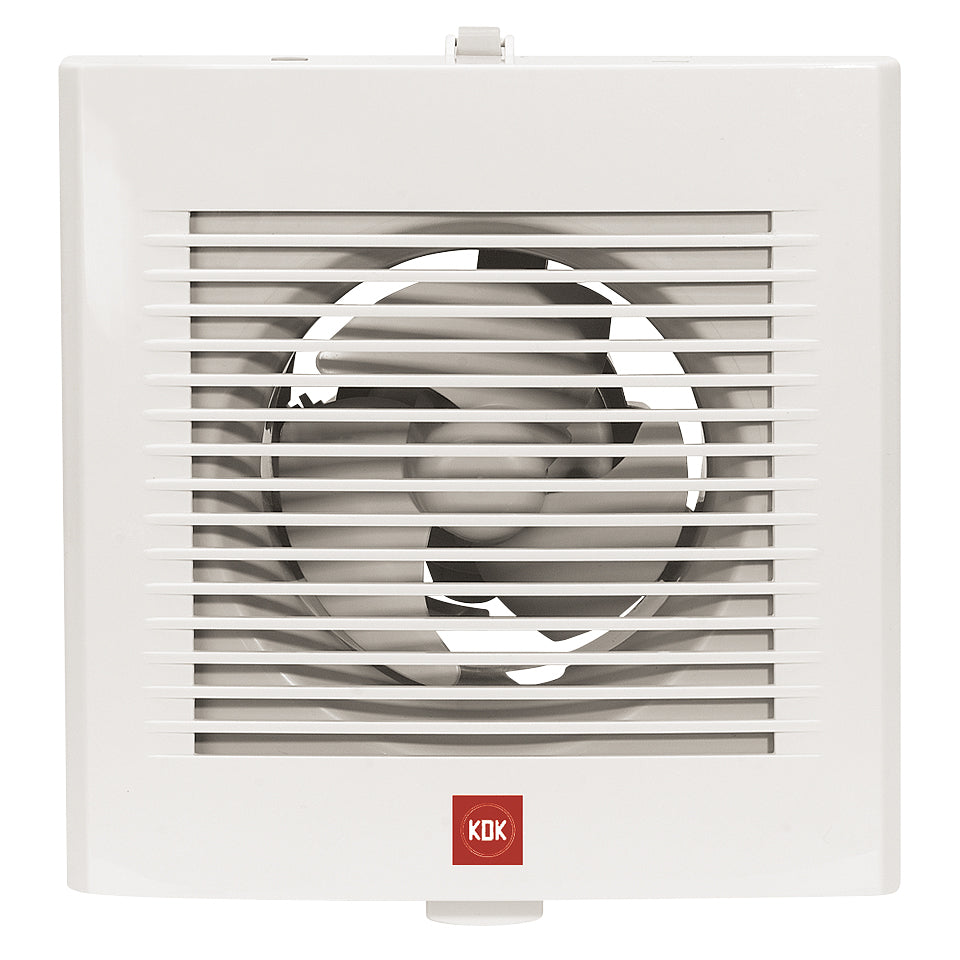 Estevez Extractor de Aire Ultra Silencioso 4" (Modelo 10EGSA) - Ventilador de Bajo Ruido para Hogar/Oficina - Luzdeco