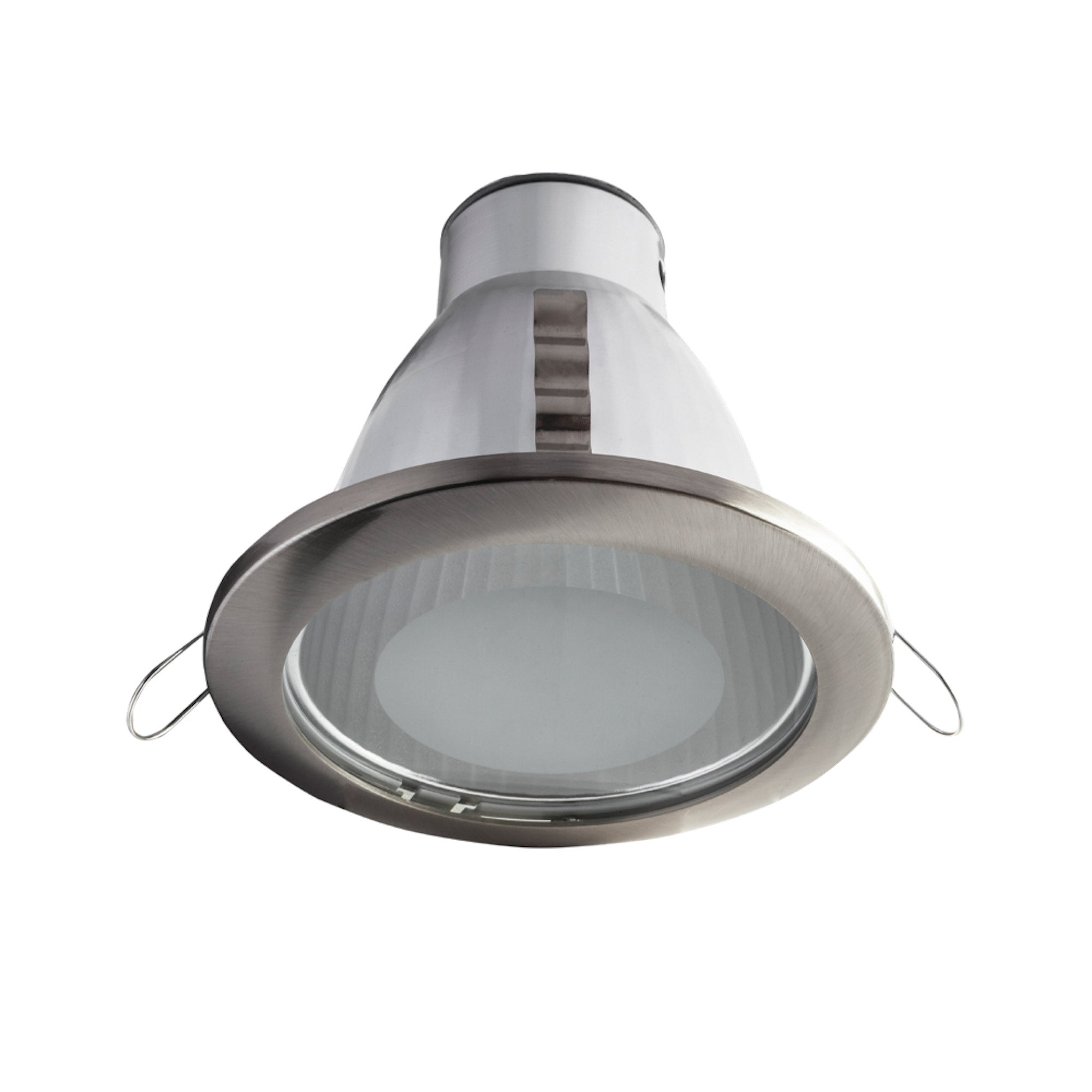 Estevez Luminario Fluorescente Fijo Empotrable En Techo E26 15 W, Modelo 19081-1