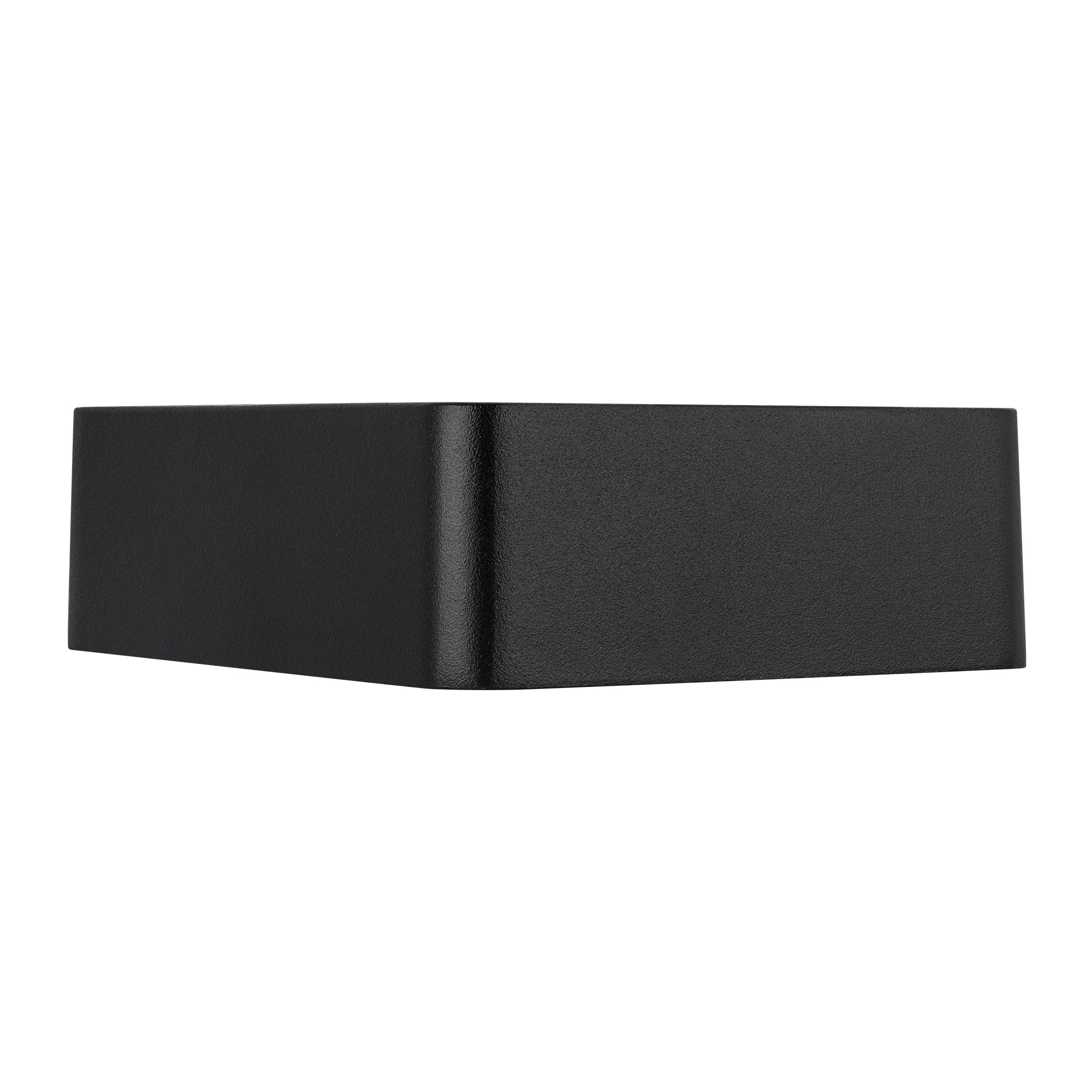 Estevez Luminario TOP LED 6W Negro para Muro Exterior IP54 3000K, Modelo 19235