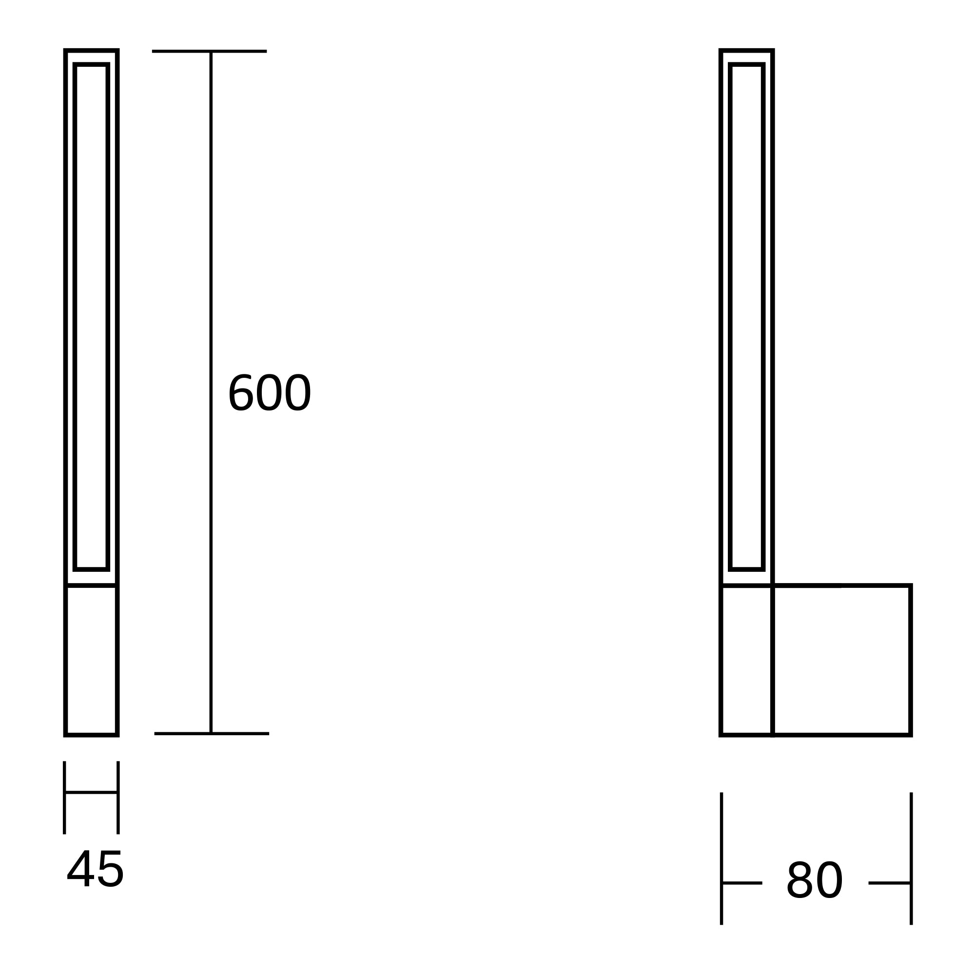 Estevez Luminaria De Muro LED Strap 8W 3000K Negro Exterior, Modelo 19263-2