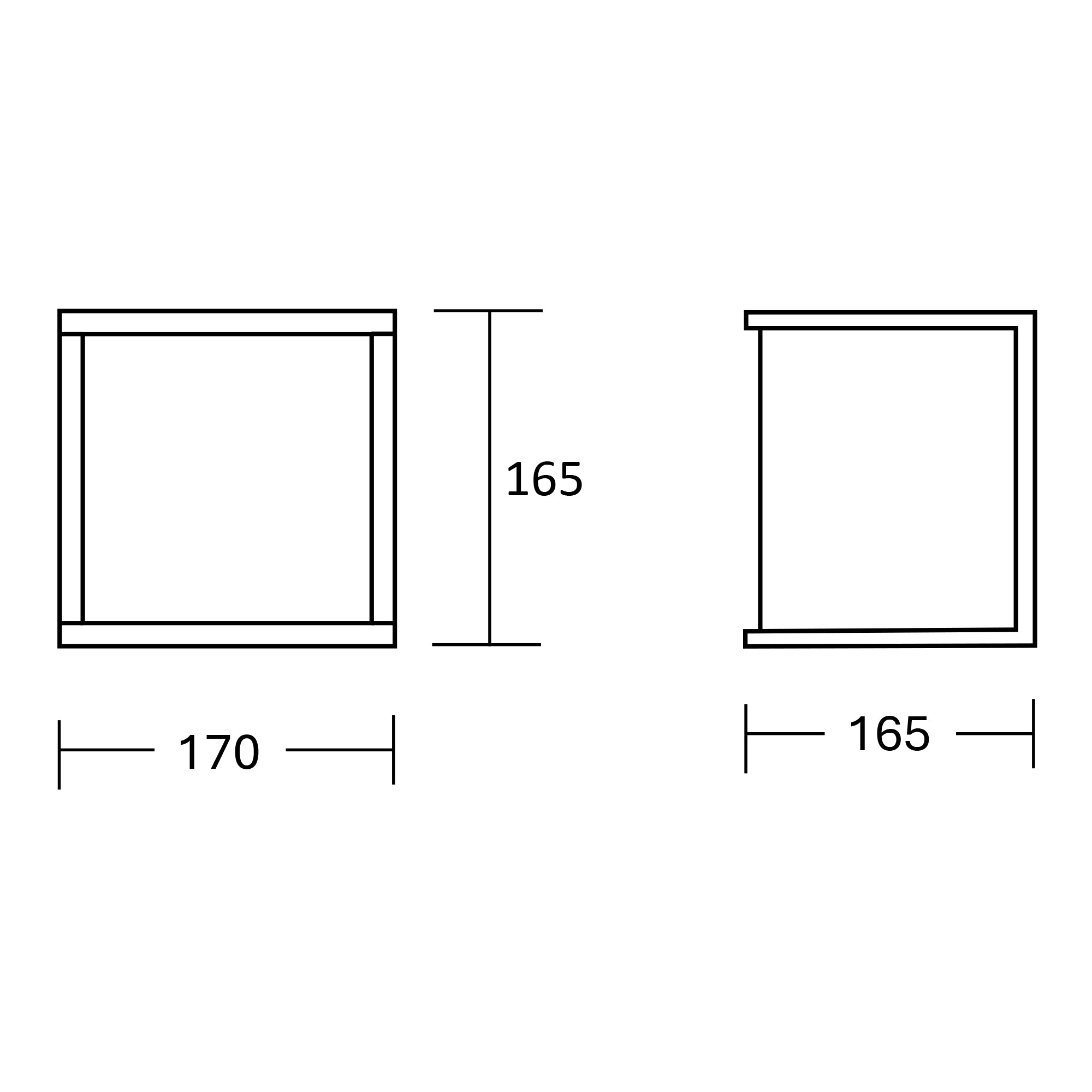 Estevez Luminaria Box Para Muro Exterior E26 IP44 Aluminio Níquel, Modelo 19280-1
