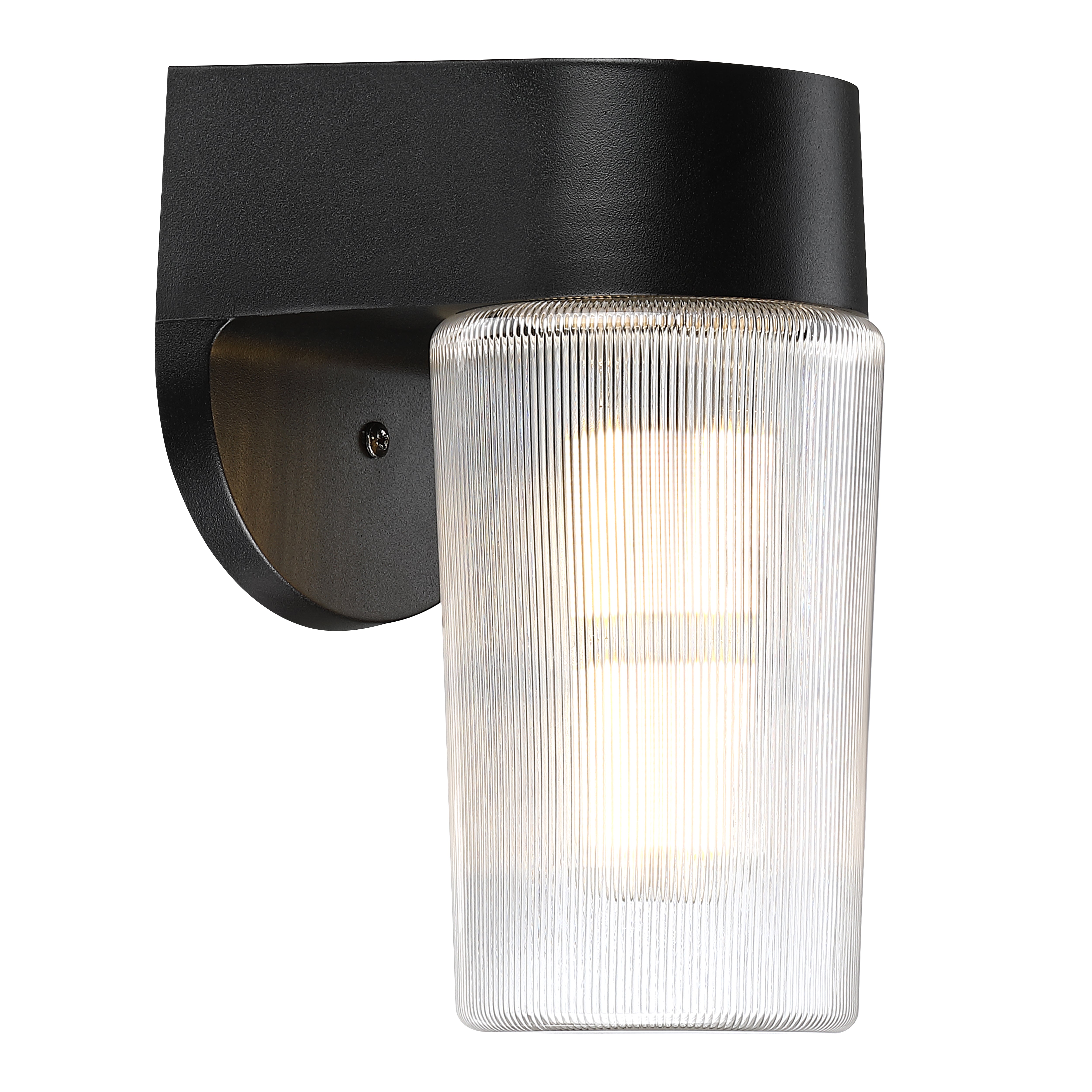 Estevez Luminario de Muro CUP Negro para Exterior con Portalámparas E26 IP44, Modelo 19285-2