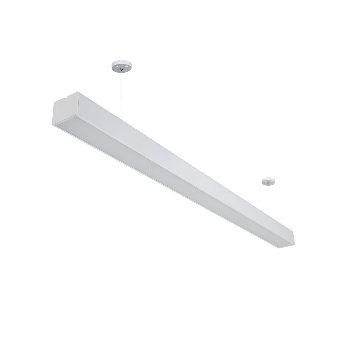 Estevez Luminaria LED Straight ECO 36W 1180x55mm Blanco/Negro 4200K Modelo 19613-0-NW-ECO