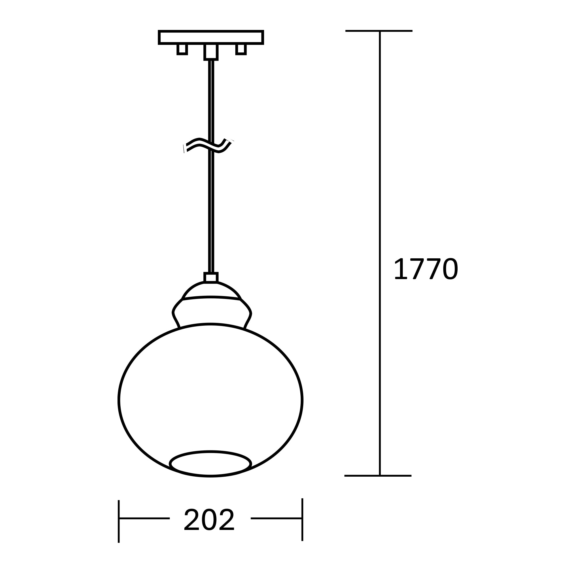 Estevez Luminaria Decorativa Colgante E26, Modelo 19920-2