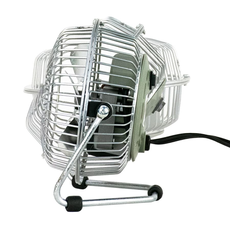 Mytek Ventilador de Mesa y Escritorio de 4" 18W con Interruptor, Modelo 3131