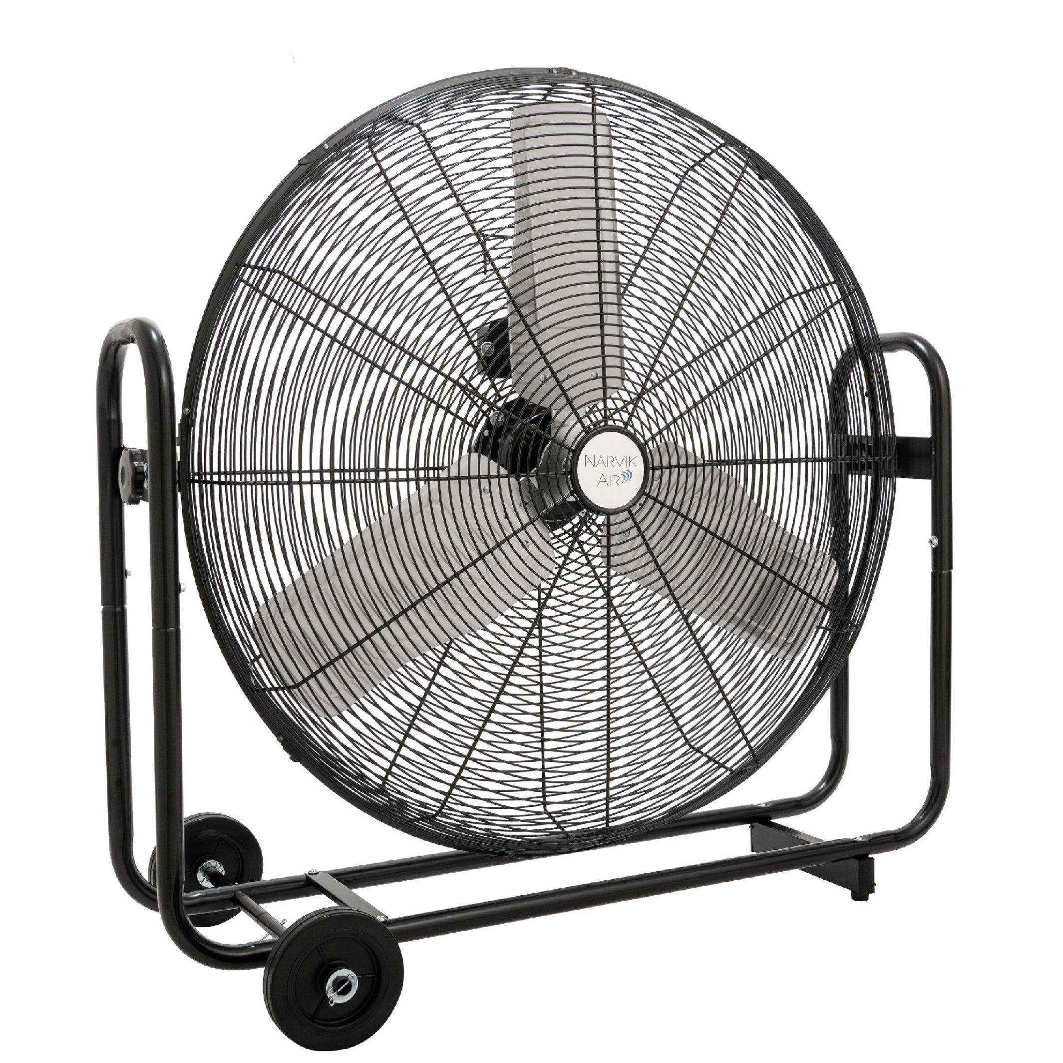 Narvik Ventilador de 30" Industrial de Piso con Ruedas e Inclinación de 270° de 235W, Modelo NA1230 / NA-F30