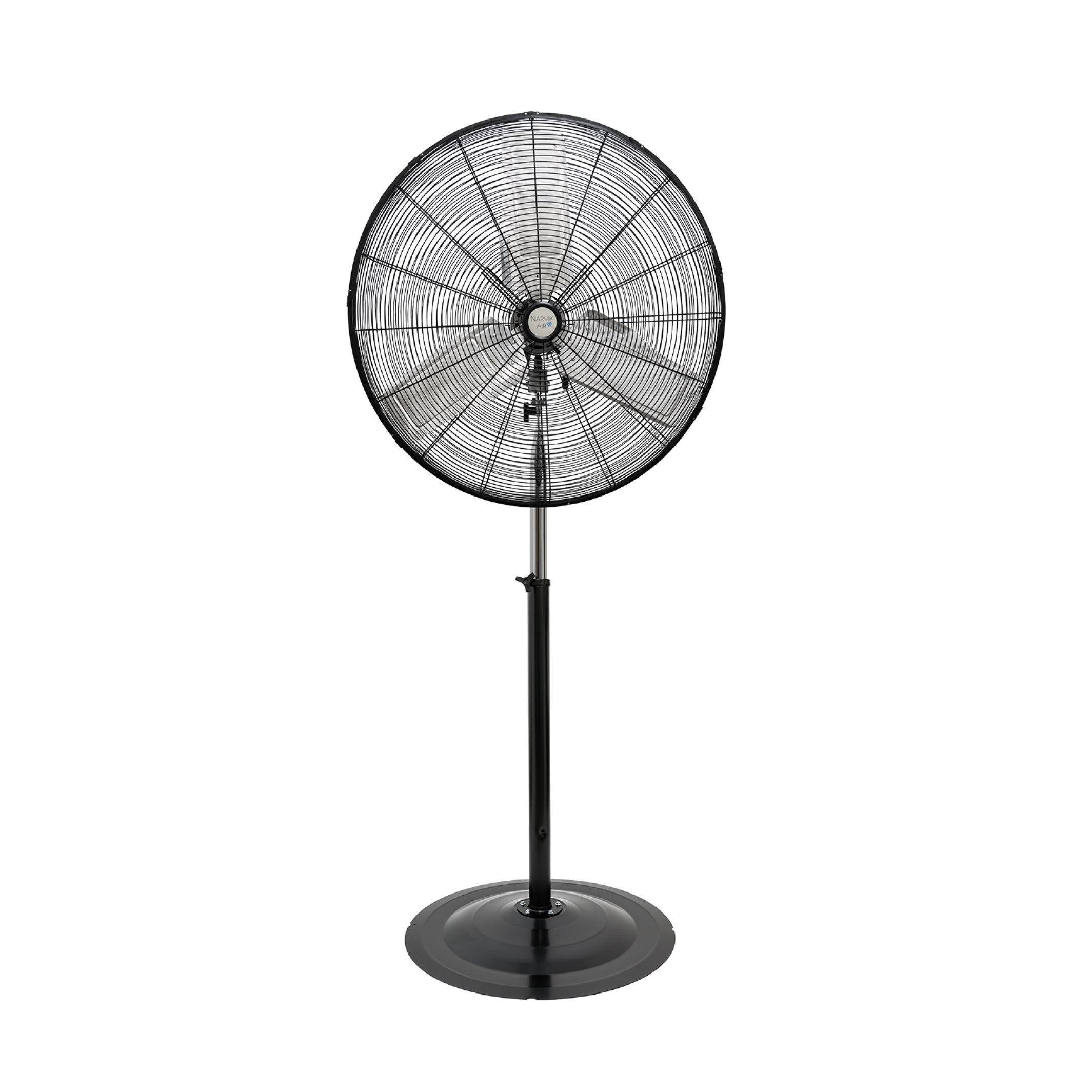 Narvik Ventilador de 30" Industrial Pedestal de 230W con Aspas de Aluminio, Modelo NA1030 / NA-S30