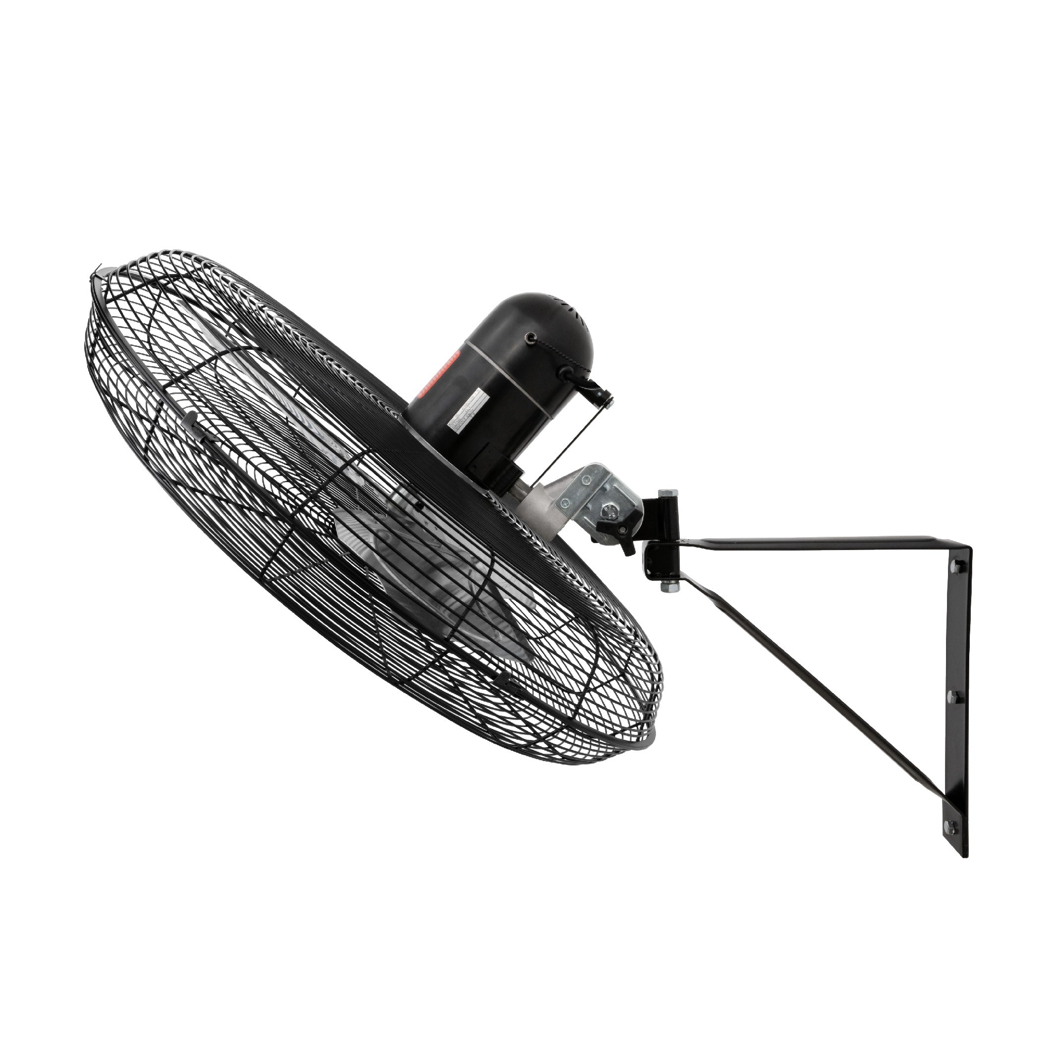 Narvik Ventilador de 24" Industrial de Pared 235W con Aspas de Aluminio, Amplia Oscilación, Modelo NA1124