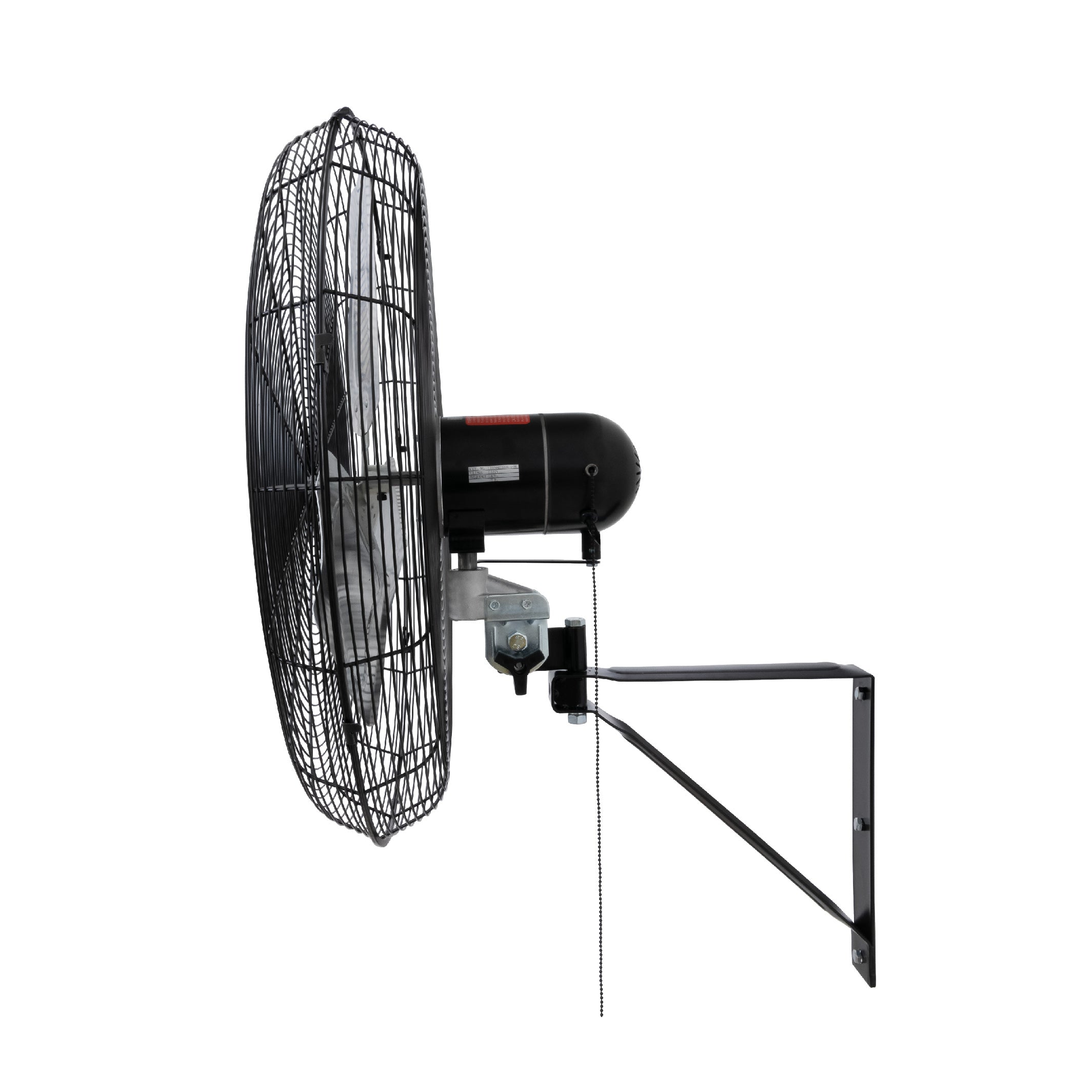 Narvik Ventilador de 24" Industrial de Pared 235W con Aspas de Aluminio, Amplia Oscilación, Modelo NA1124