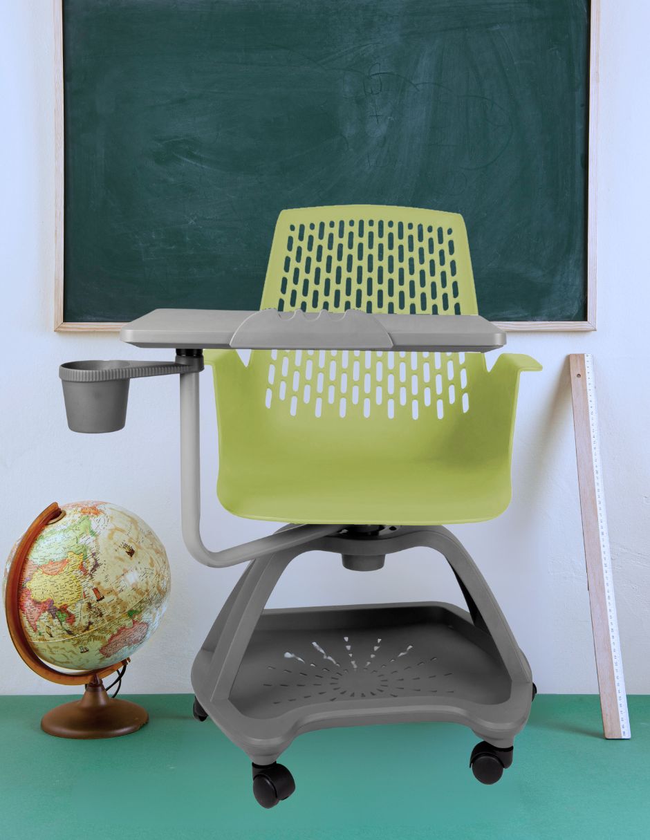 Offiho Pupitre Ergonómico Movilidad 360° y Diseño Escolar Premium, Modelo Blow OHP2100