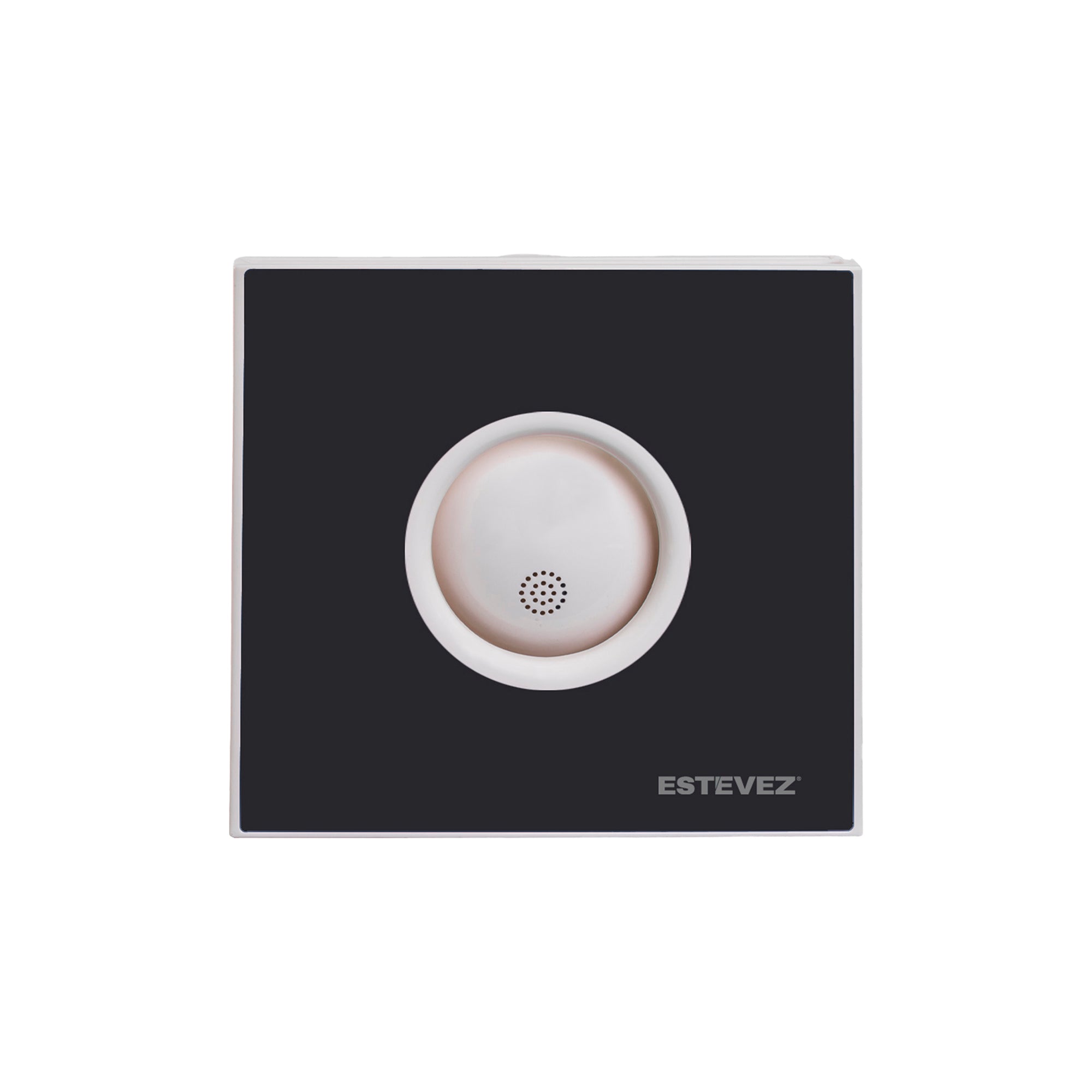 Estevez Extractor de Aire 4" para Muro/Pared - Modelo 2204-NG_Negro, Bajo Ruido (42dB), 59 CFM, 15W