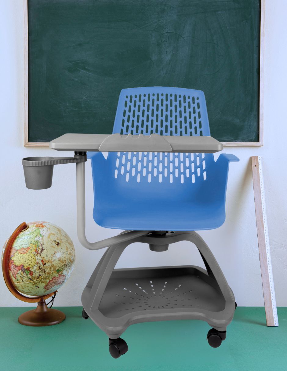 Offiho Pupitre Ergonómico Movilidad 360° y Diseño Escolar Premium, Modelo Blow OHP2100