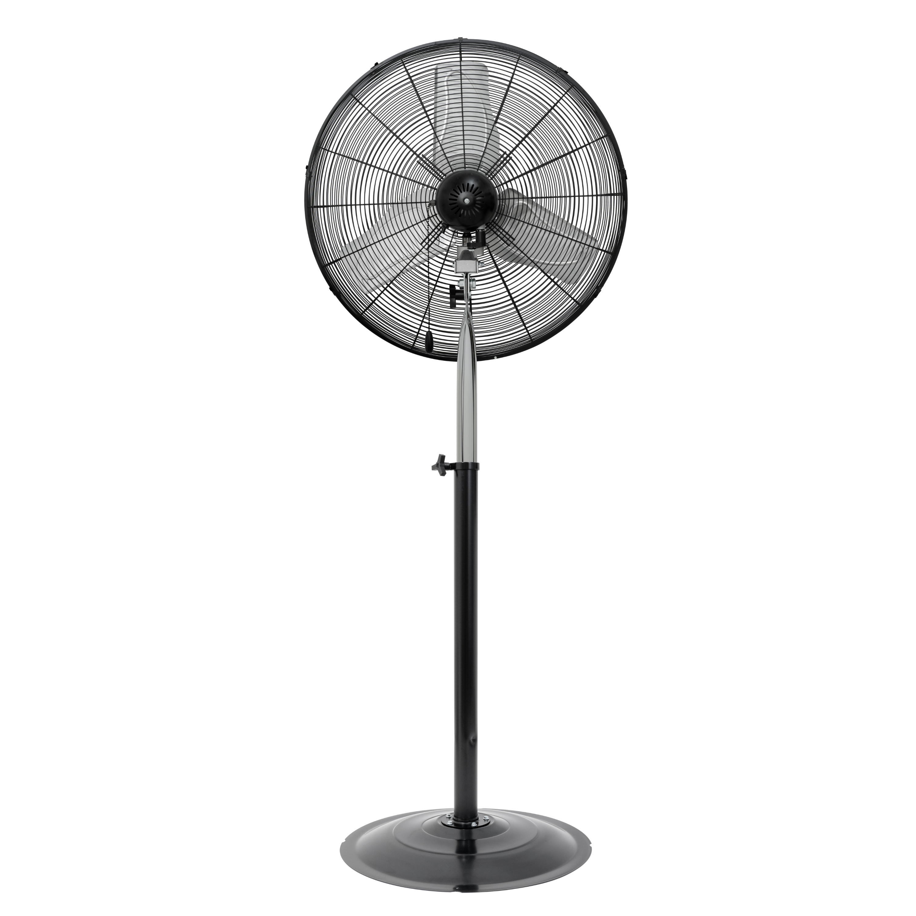 Narvik Ventilador de 24" Industrial de Pedestal 235W con Aspas de Aluminio, Modelo NA1024 / NA-S24