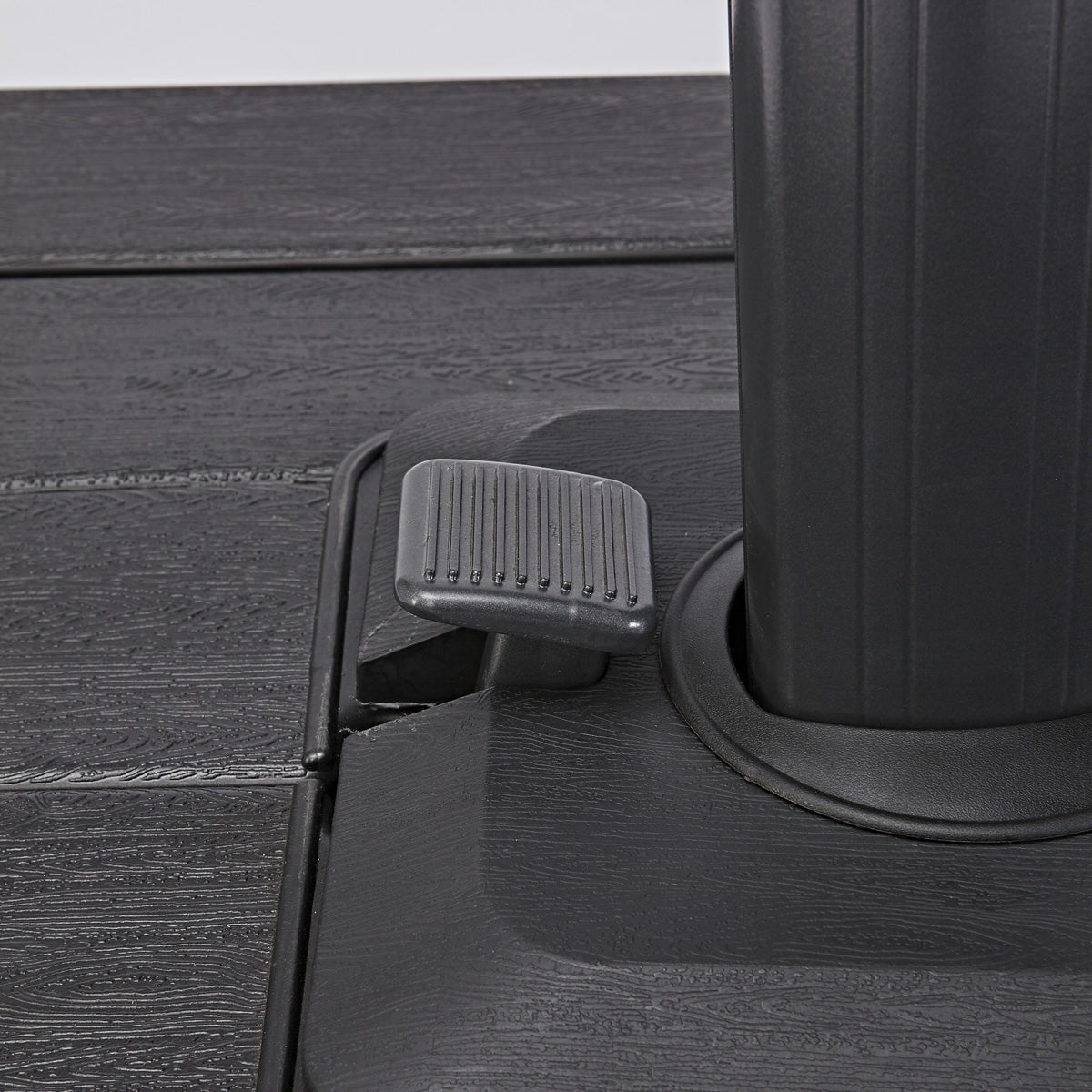 Naterial Sombrilla con Luz LED Solar 280x390 cm para Jardín con Brazo Lateral, Modelo Sonora II