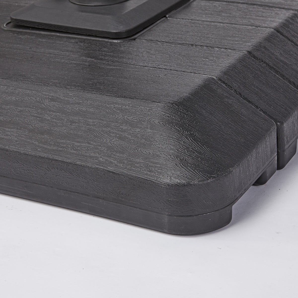 Naterial Sombrilla con Luz LED Solar 280x390 cm para Jardín con Brazo Lateral, Modelo Sonora II