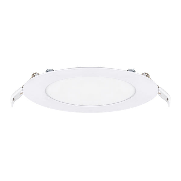 Estevez Luminario Empotrable LED 6W 3000K /4000K / 6500K Ø115mm Flat, Modelo 39102-0-WW-ECO