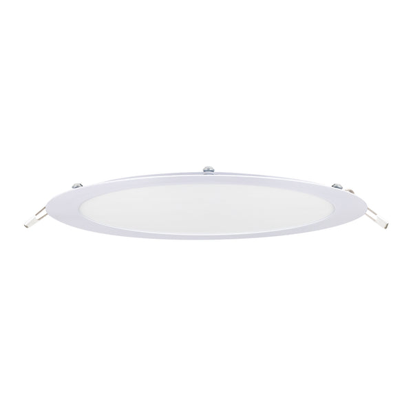 Estevez Luminario Downlight LED Empotrable 12W Ø170 mm Flat ECO, Modelo 39104-0-WW-ECO