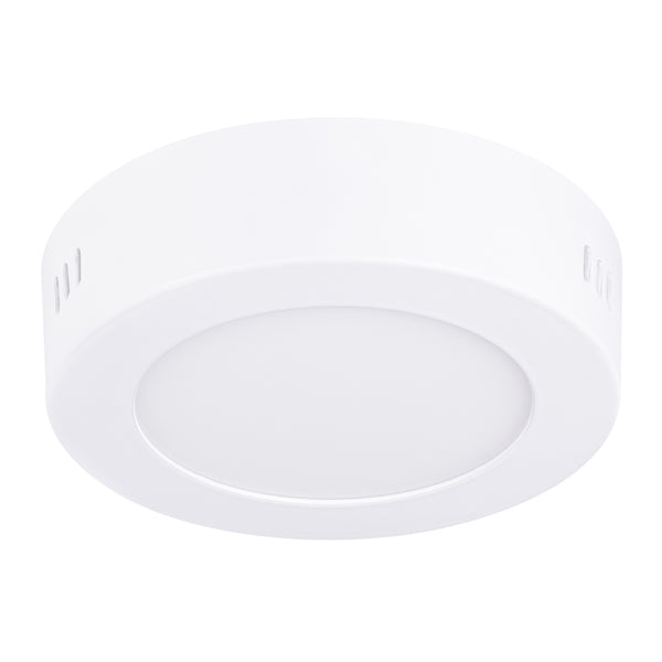 Estevez Luminario De Sobreponer Drum Cct Ø105 Mm Led 6W Con Cambio De Temperatura, Modelo 39112 CCT