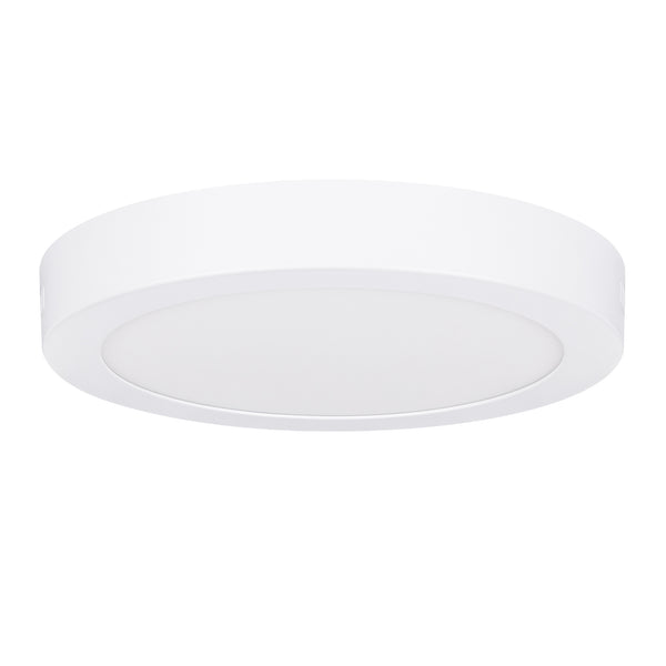 Estevez Luminario De Sobreponer Drum CCT Ø205 Mm Led 18W Con Cambio De Temperatura, Modelo 39114-0-CCT