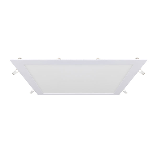 Estevez Luminaria LED Flat Square CCT Empotrable Blanco 12W, 18W, 24W y 36W con Selector de Color, Modelo 39153-0-CCT