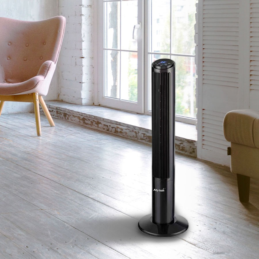 Mytek Ventilador de Torre 40’’ con 3 Velocidades y Temporizador, Modelo 3431