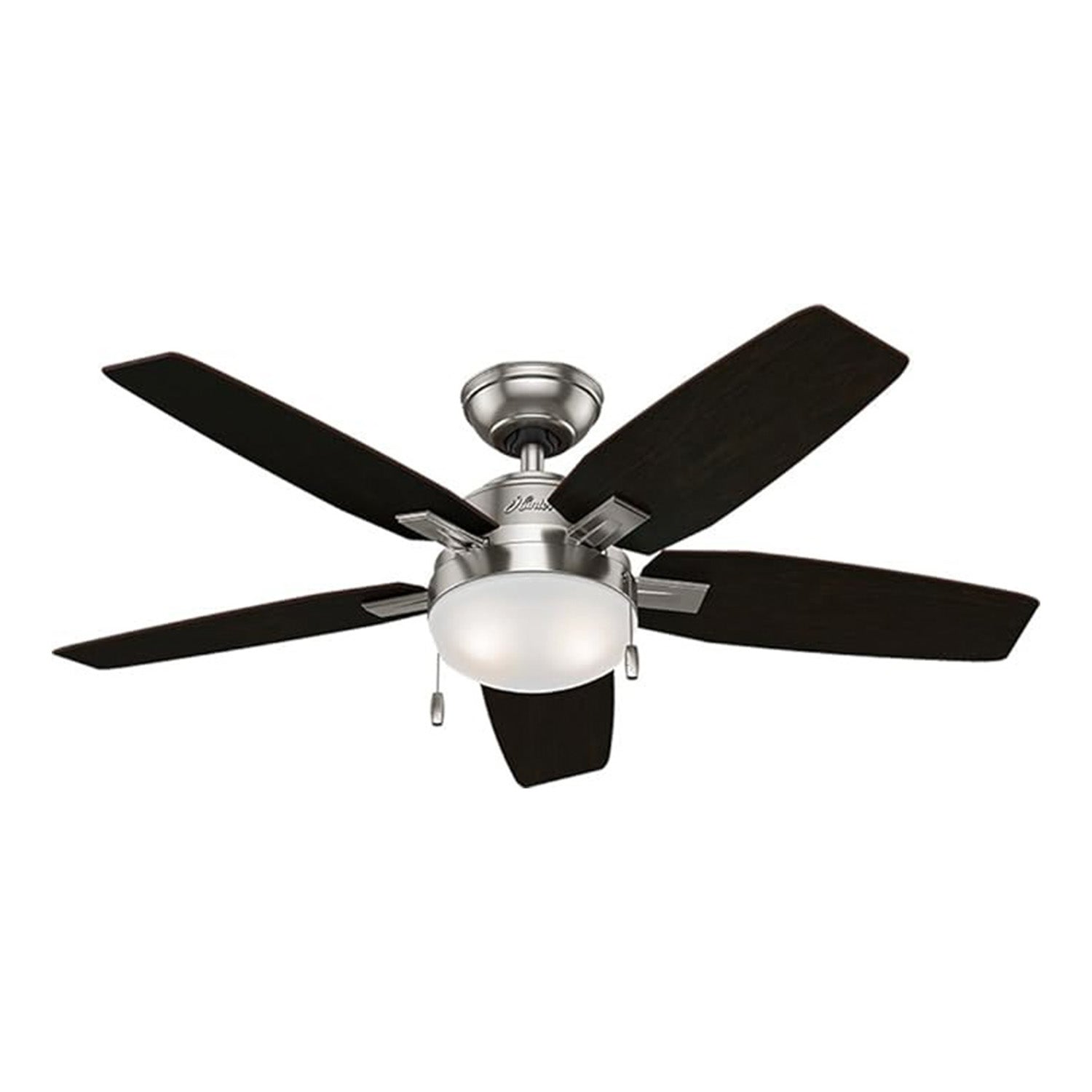 Hunter Ventilador de Techo con Luz de 46" con 5 Aspas Reversibles con Control de Cadena, Modelo Antero 59212