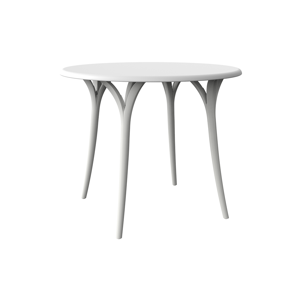Lagoon Mesa de Comedor Apta para Interior y Exterior Techado, Modelo Chloe Garden 7097
