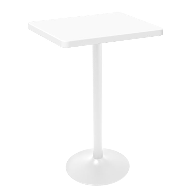 Lagoon Mesa Alta de 106cm Moderna Polipropileno con Patas de Acero, Apta para Interior y Exterior Techado, Modelo Oulu 7167BT