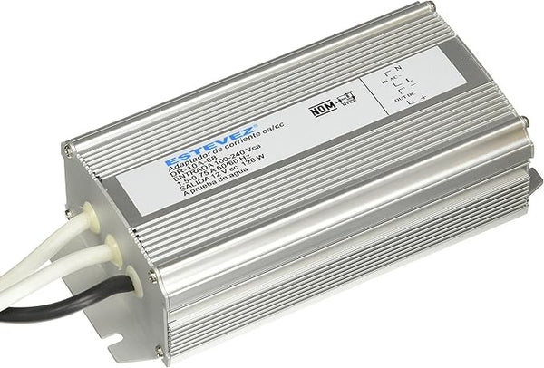 Estevez Fuente de Poder 12V 10A IP67, Modelo DR-10A-68-MX