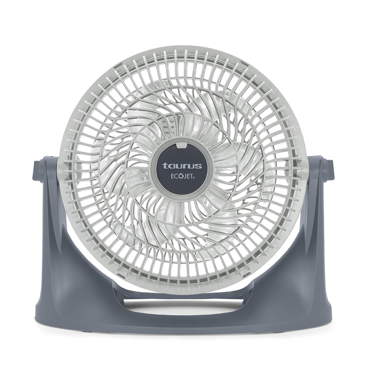 Taurus Ventilador de 10" 2 en 1: Piso y Pared Recargable y Silencioso, Modelo AIR2GO