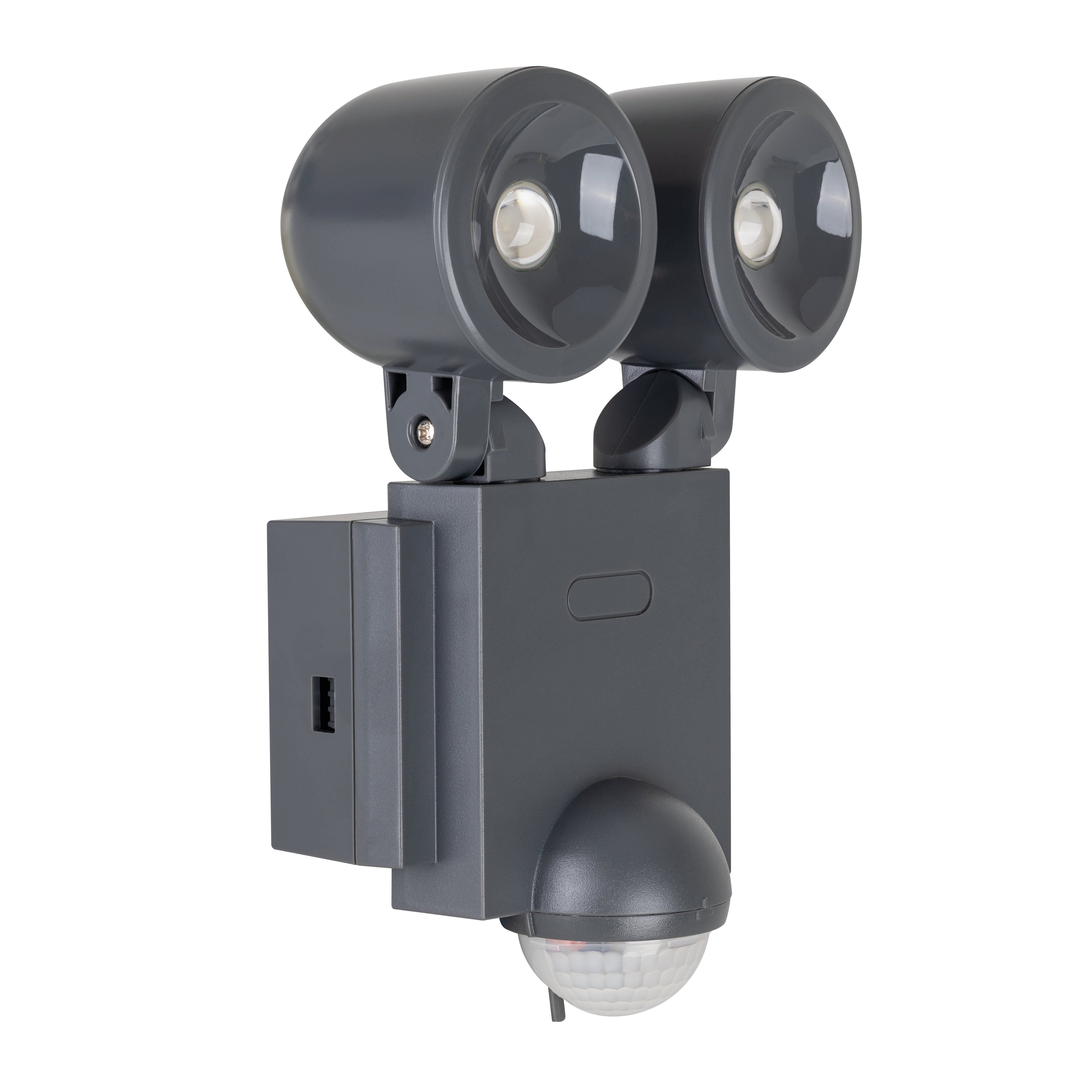 Estevez Pack de 6 Luminarios de Seguridad Ajustable Sensor de Movimiento Integrado, Modelo GA-322-6