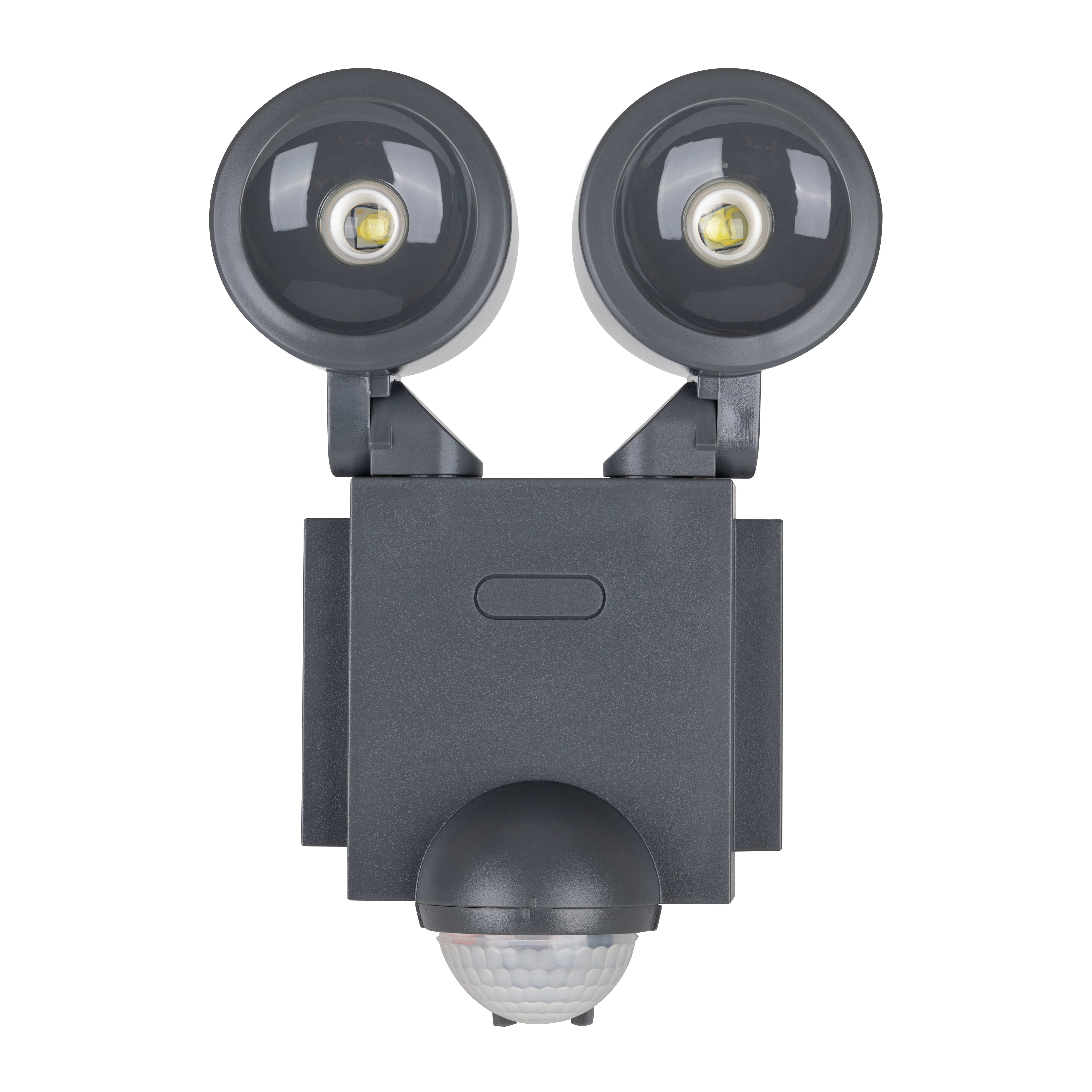 Estevez Pack de 6 Luminarios de Seguridad Ajustable Sensor de Movimiento Integrado, Modelo GA-322-6