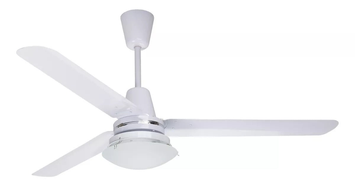 Copacabana III Ventilador de Techo con Luz 56" Aspas de Lámina