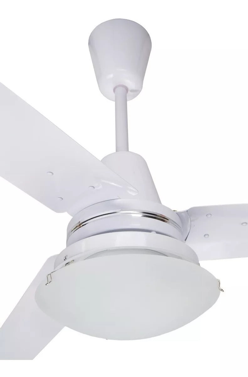 Copacabana III Ventilador de Techo con Luz 56" Aspas de Lámina