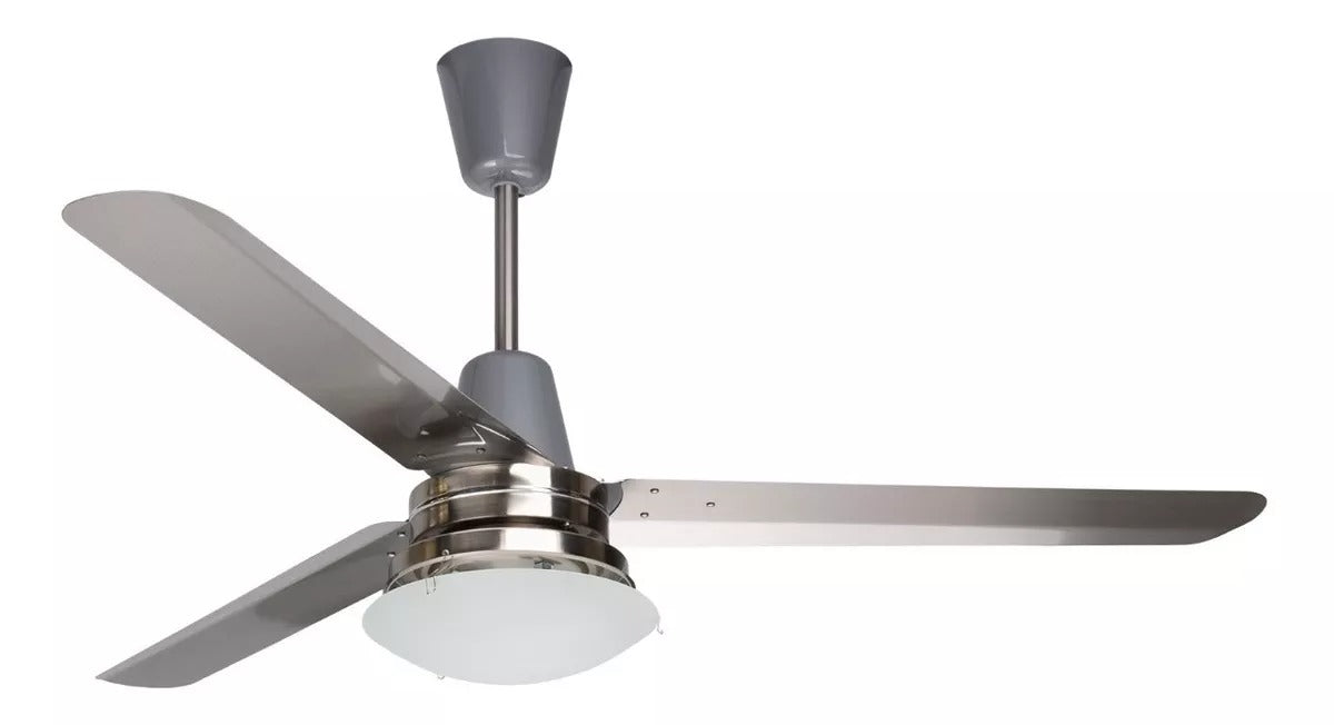 Copacabana III Ventilador de Techo con Luz 56" Aspas de Lámina
