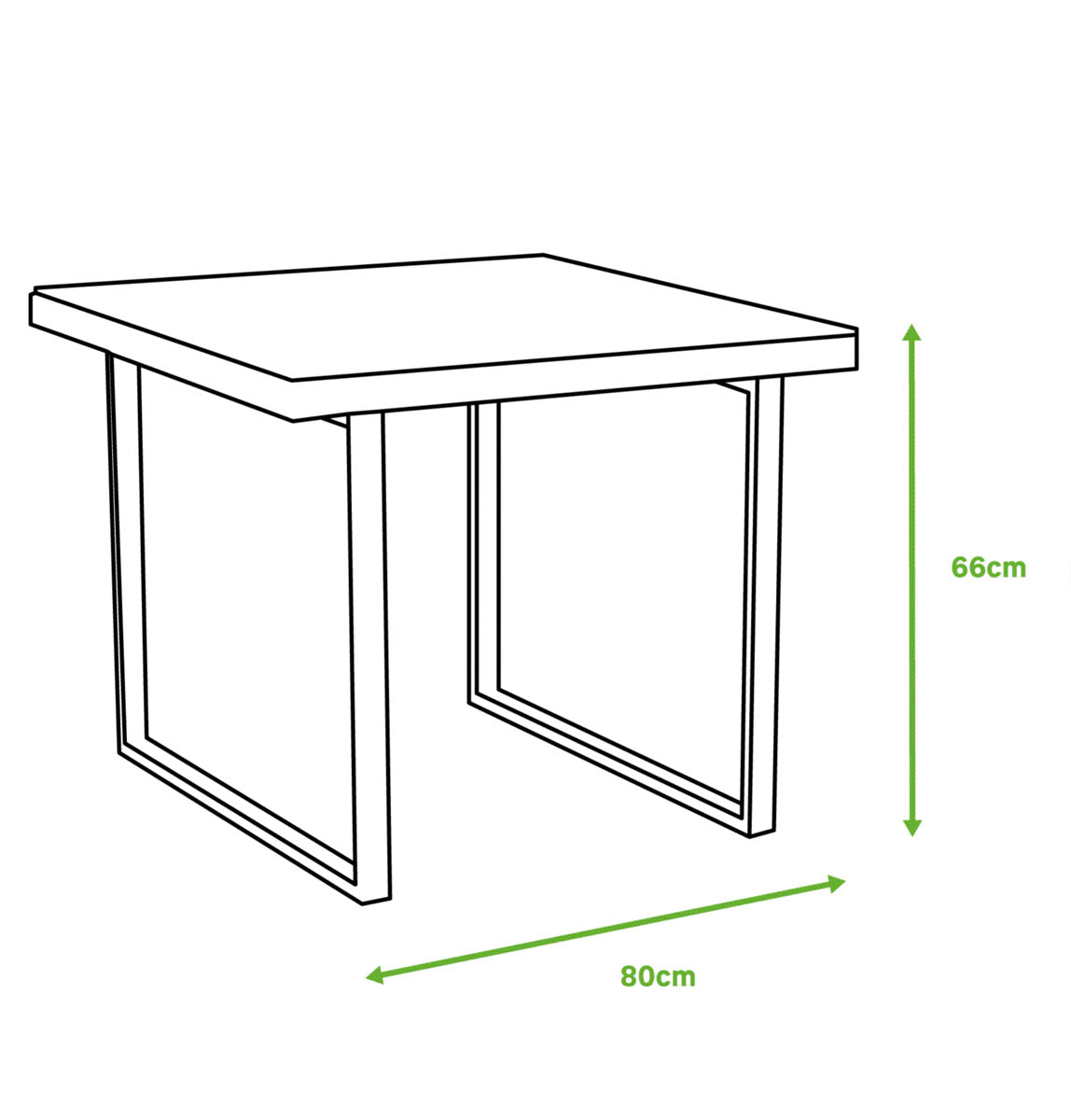 Naterial Set de Mesa de Comedor + 4 Sillas Tipo Ratán Apta para Exterior, Modelo Noa