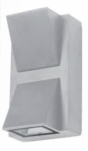 Estevez Luminario Arbotante 5.9W 3000k, Modelo ETX-0298-GRI