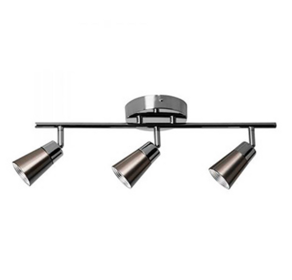 Estevez Proyector en Riel 15W Luz Cálida, Modelo EDE-0196-CRO