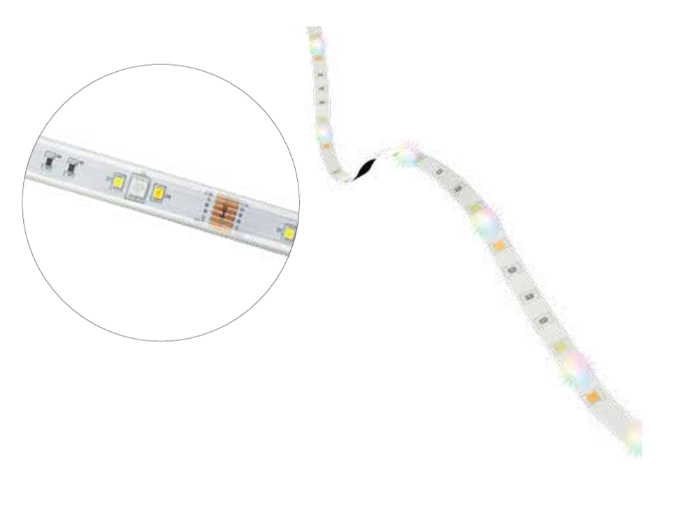 Estevez Tira LED Inteligente WiFi 2m RGBW Smart Snake, Modelo ES-34209-RGBW-3