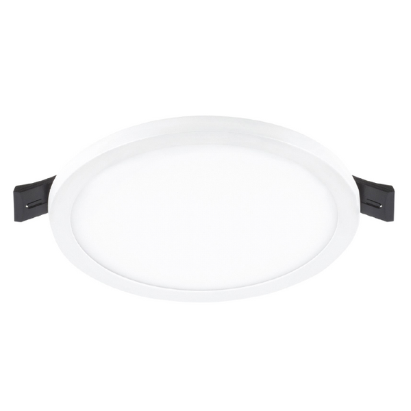 Estevez Luminaria LED Flat Deco CCT Empotrable 6W Ø85mm con Selector de Color, Modelo 39121-0-CCT
