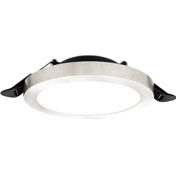 Estevez Luminaria LED Flat Deco CCT Empotrable 6W Ø85mm con Selector de Color, Modelo 39121-0-CCT