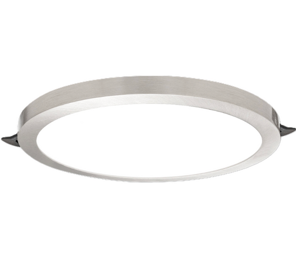 Estevez Luminaria LED Flat Deco CCT Empotrable 12W Ø145mm con Selector de Color, Modelo 39122-0-CCT