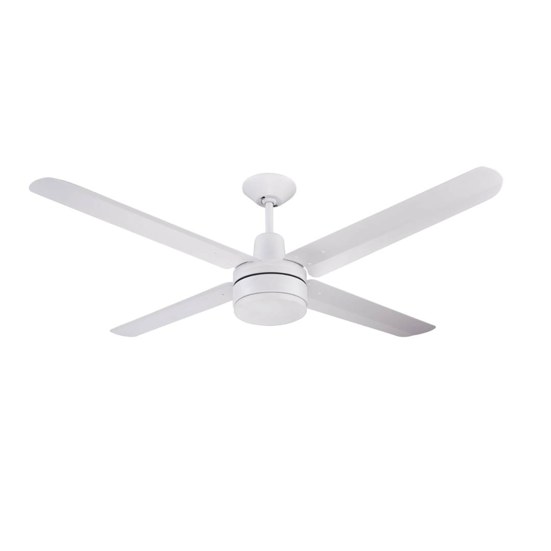 Narvik Ventilador de Techo de 56" Con Luz CCT de 4 Aspas de Aluminio con Control de Pared Industrial NA-CL56MB/ NA3021