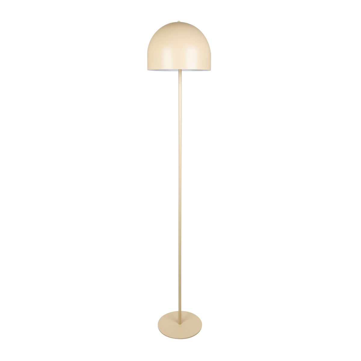 Estevez Luminario De Pie Fres Decorativo E26 Acero Ø300 Mm, Modelo EDE-0249-BEI