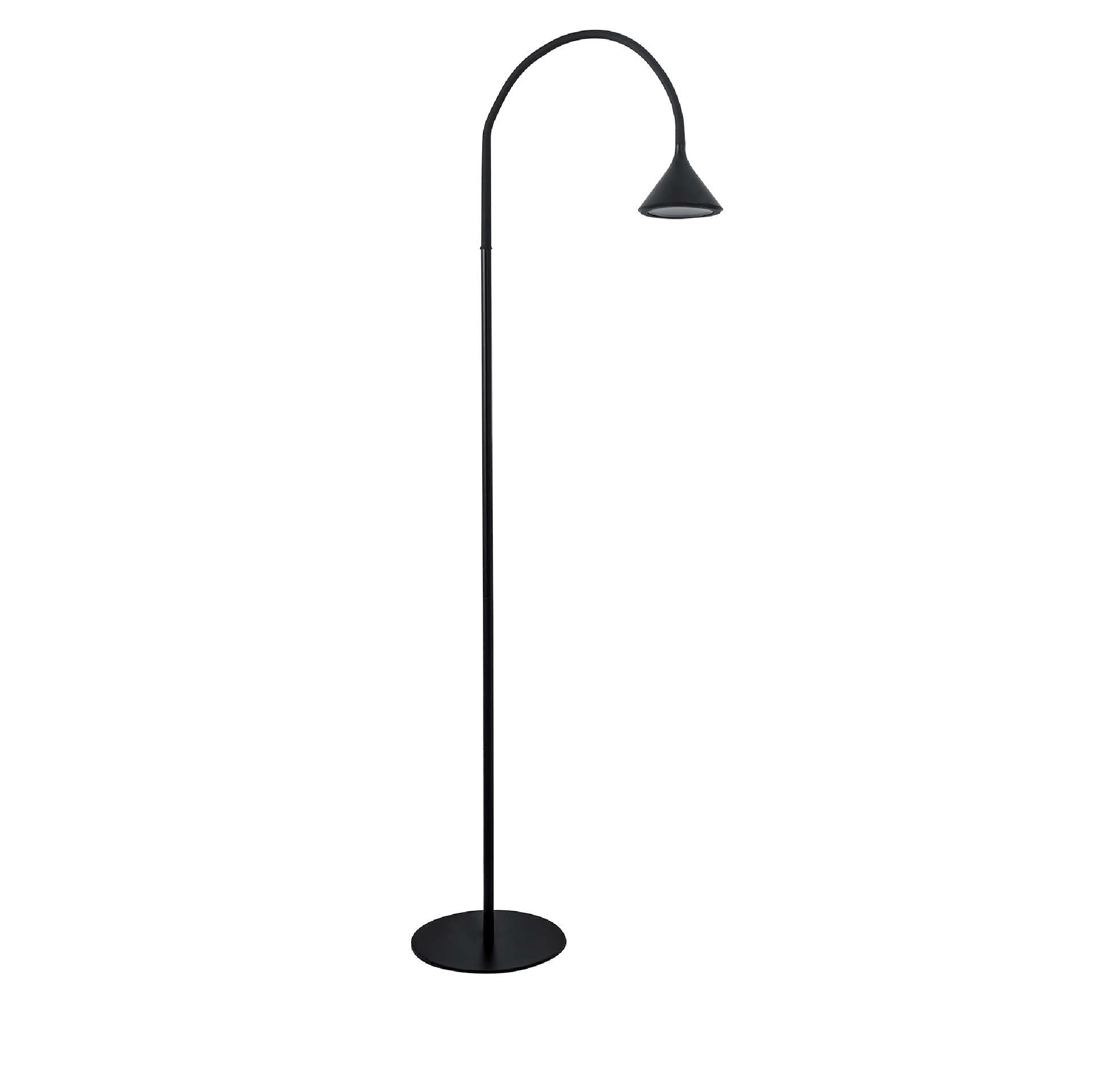 Luminario de Pie LED Portátil Estevez EDE-0272-BLA - 4.8W, 3000K, Orientable - Luzdeco