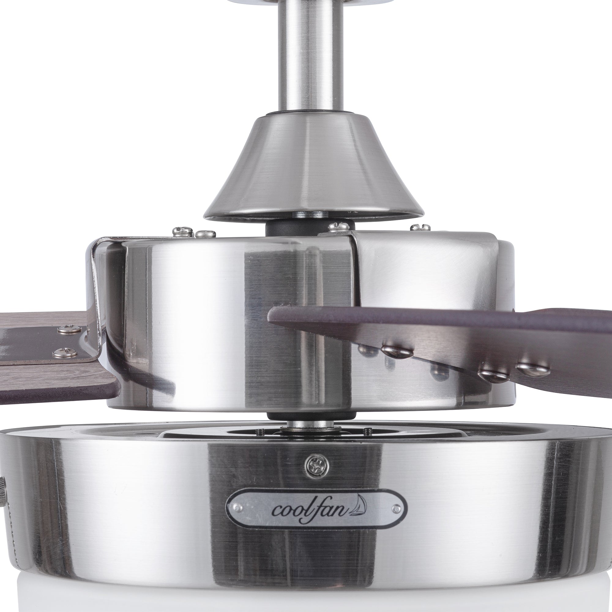 Coolfan Ventilador de Techo 52" con 3 Aspas Reversibles Smart, Modelo Medina