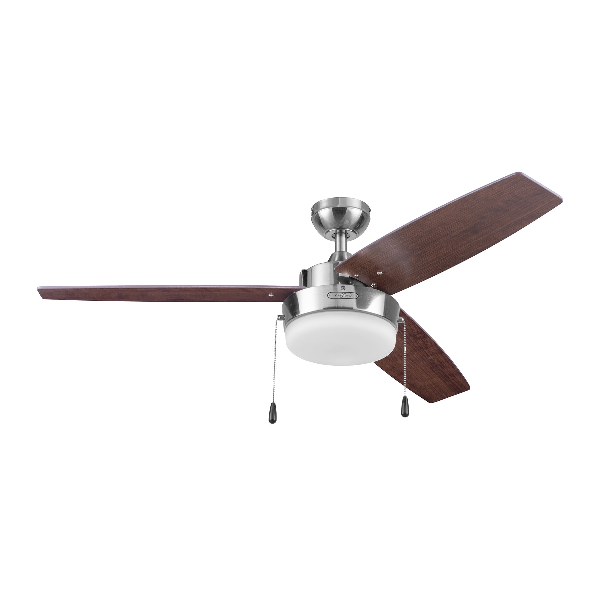 Coolfan Ventilador de Techo 52" con 3 Aspas Reversibles Smart, Modelo Medina