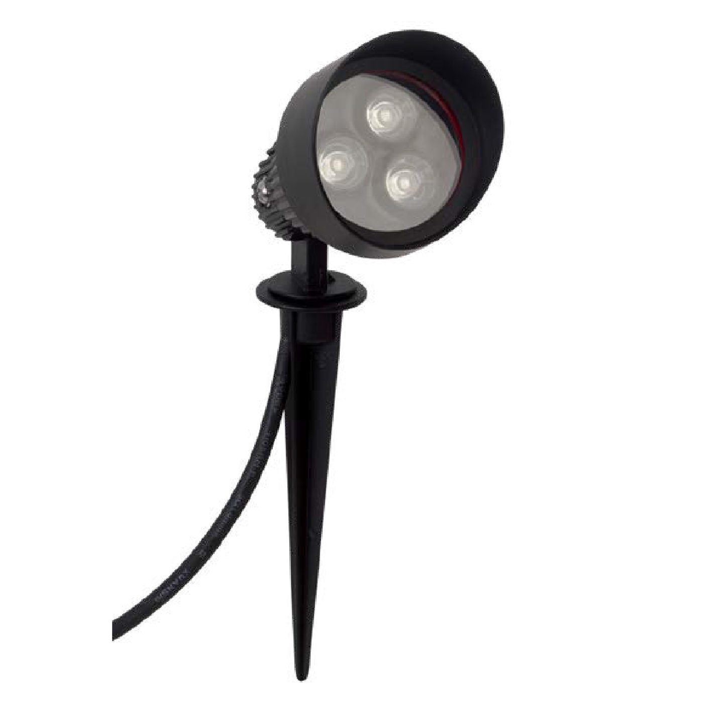 Luminario Proyector LED con Estaca Estevez ETX-0111-NEG - 6W Luz Verde, IP65- Luzdeco