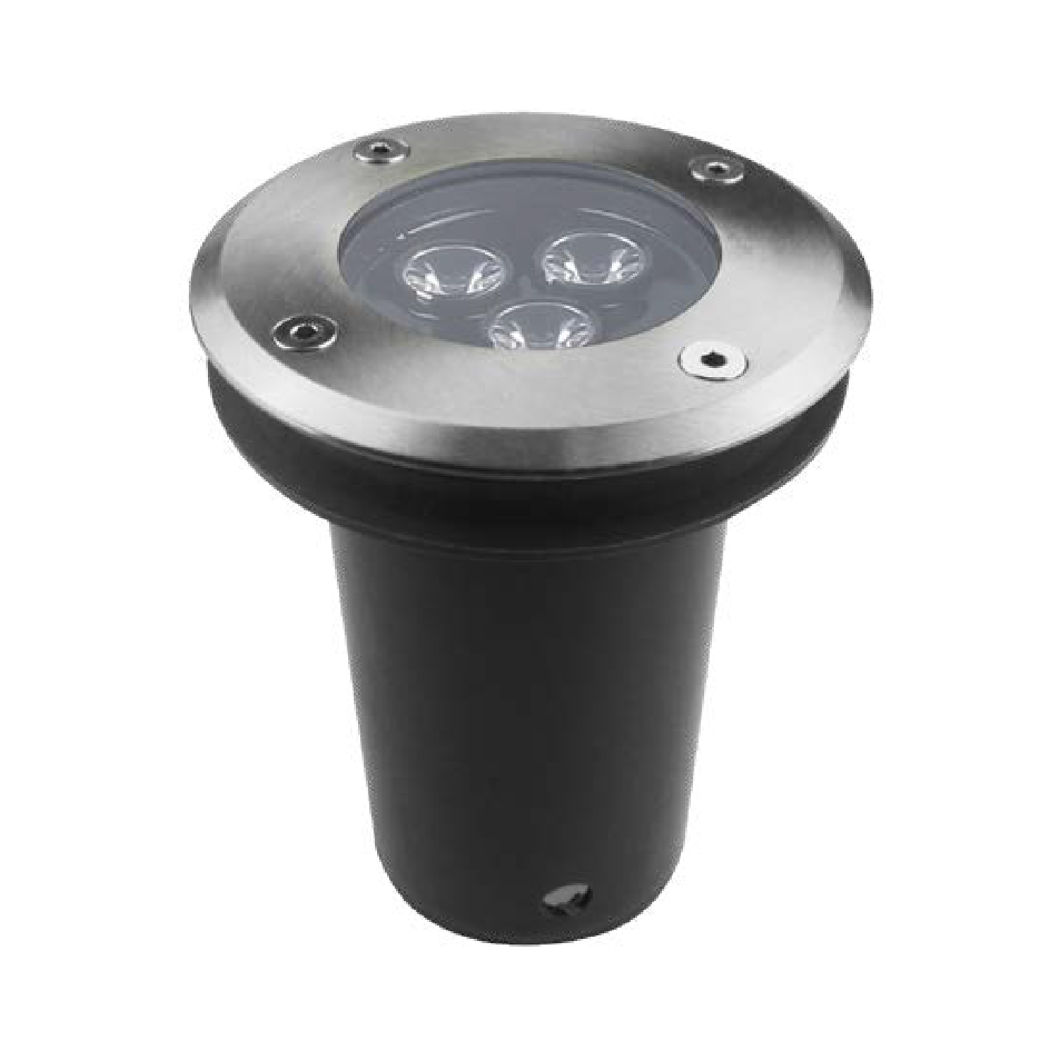 Luminario LED Empotrable Piso Estevez ETX-0123-INO - 3W 4000K, Acero Inoxidable, IP67- Luzdeco